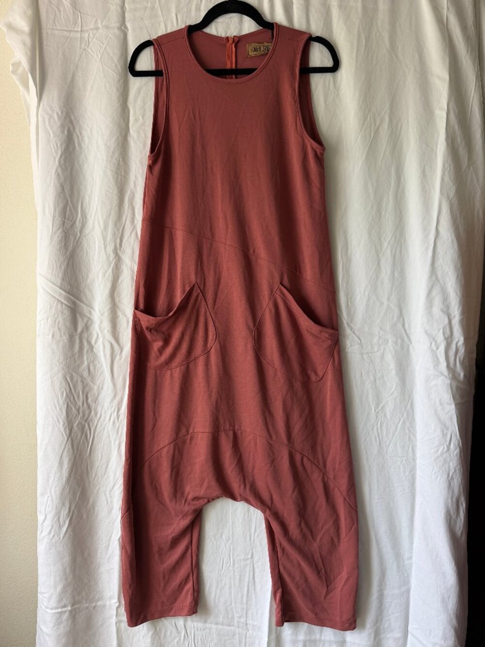 KAREN ZAMBOS Jameson Jumper in Rust color